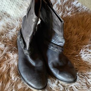 LOFT black leather boots